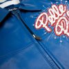Pelle Pelle World Famous Soda Club Blue Men Leather Jacket
