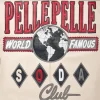 Pelle Pelle World Famous Soda Club Cream and Red Leather Jacket
