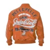 Pelle Pelle World Finest MB 1978 Soda Club Orange Genuine Leather Jacket