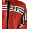 Pelle Pelle World Renown Leather Red Jacket