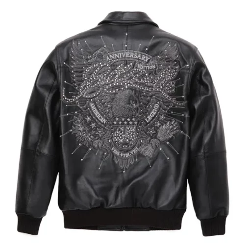 Pelle Pelle's American Legend 45 Anniversary Edition Black Leather Jacket For Men