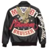 Pelle Pelle’s For Men Marc Buchanan American Bruiser Plush Black Leather Jacket