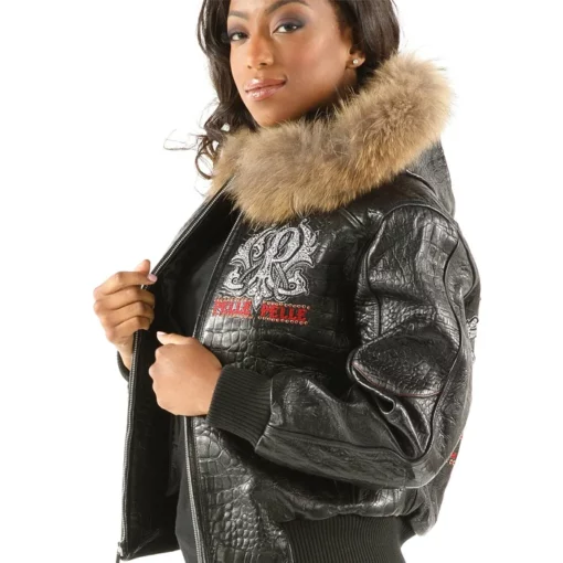 Pelle Pelle's Womens Forever Flawless Black Leather Jacket
