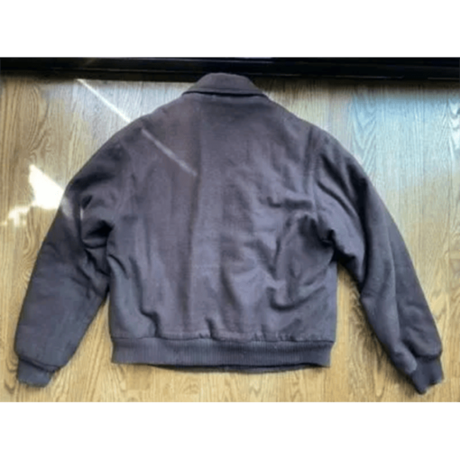 Pelle Pelle Embroidered Wool Grey Jacket