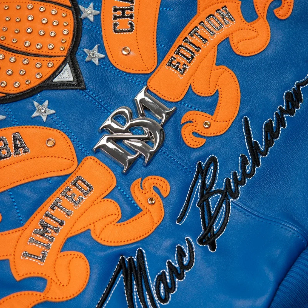 Pelle pelle new york knicks leather jacket-13