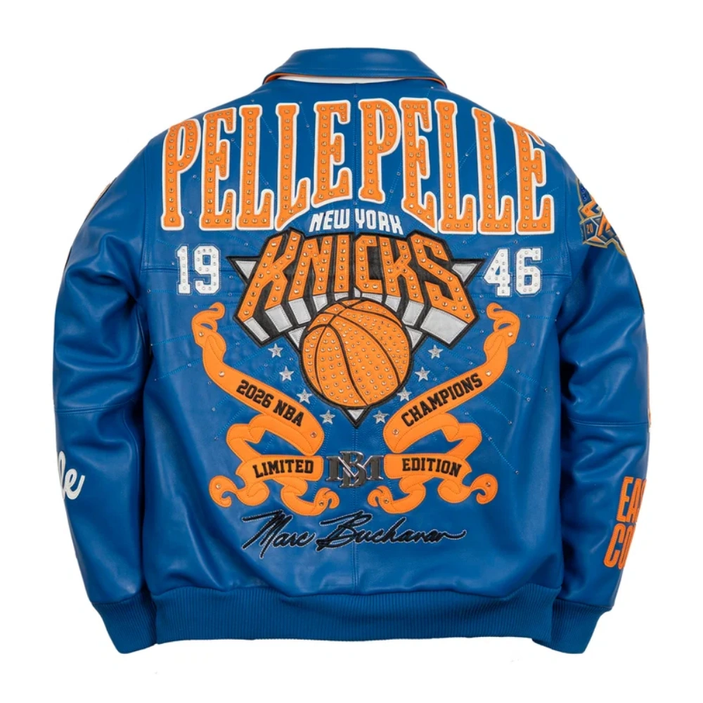Pelle pelle new york knicks leather jacket-2