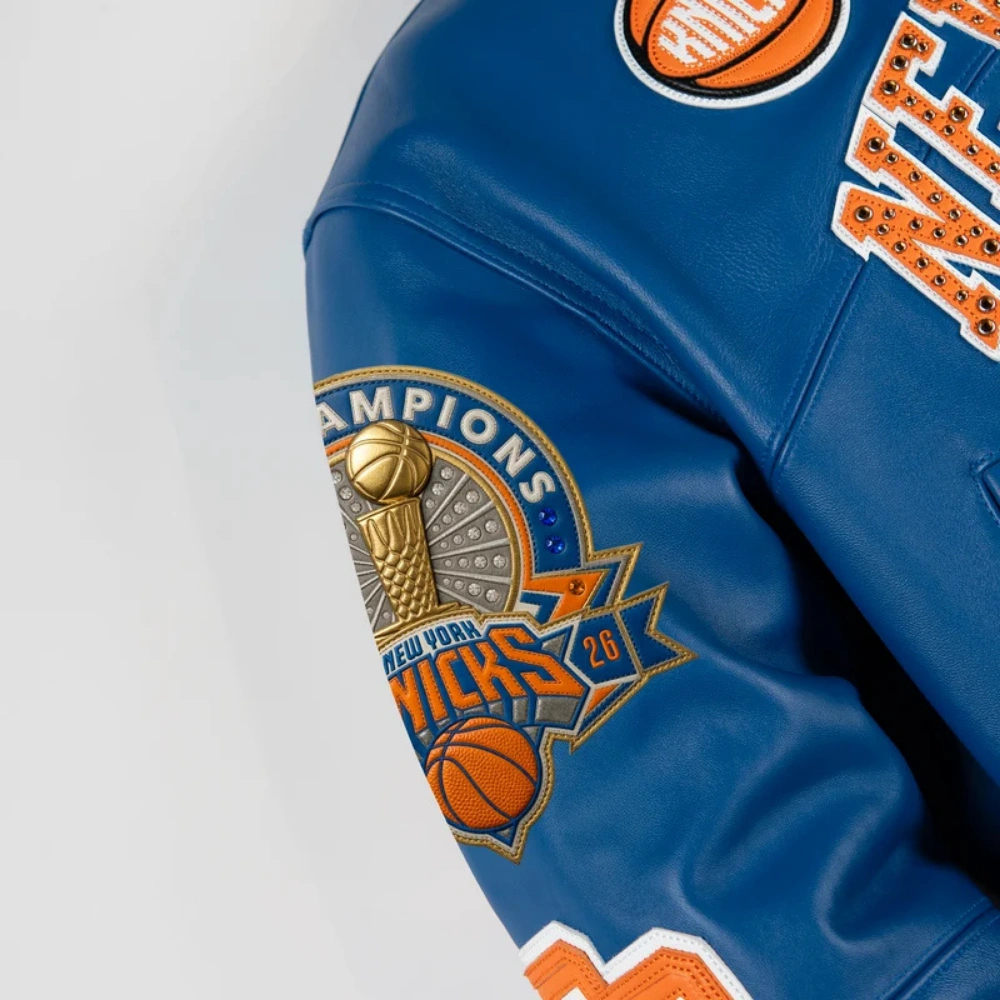 Pelle pelle new york knicks leather jacket-3