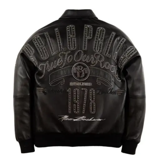 Pelle pelle true to our roots 1978 black leather jacket-1