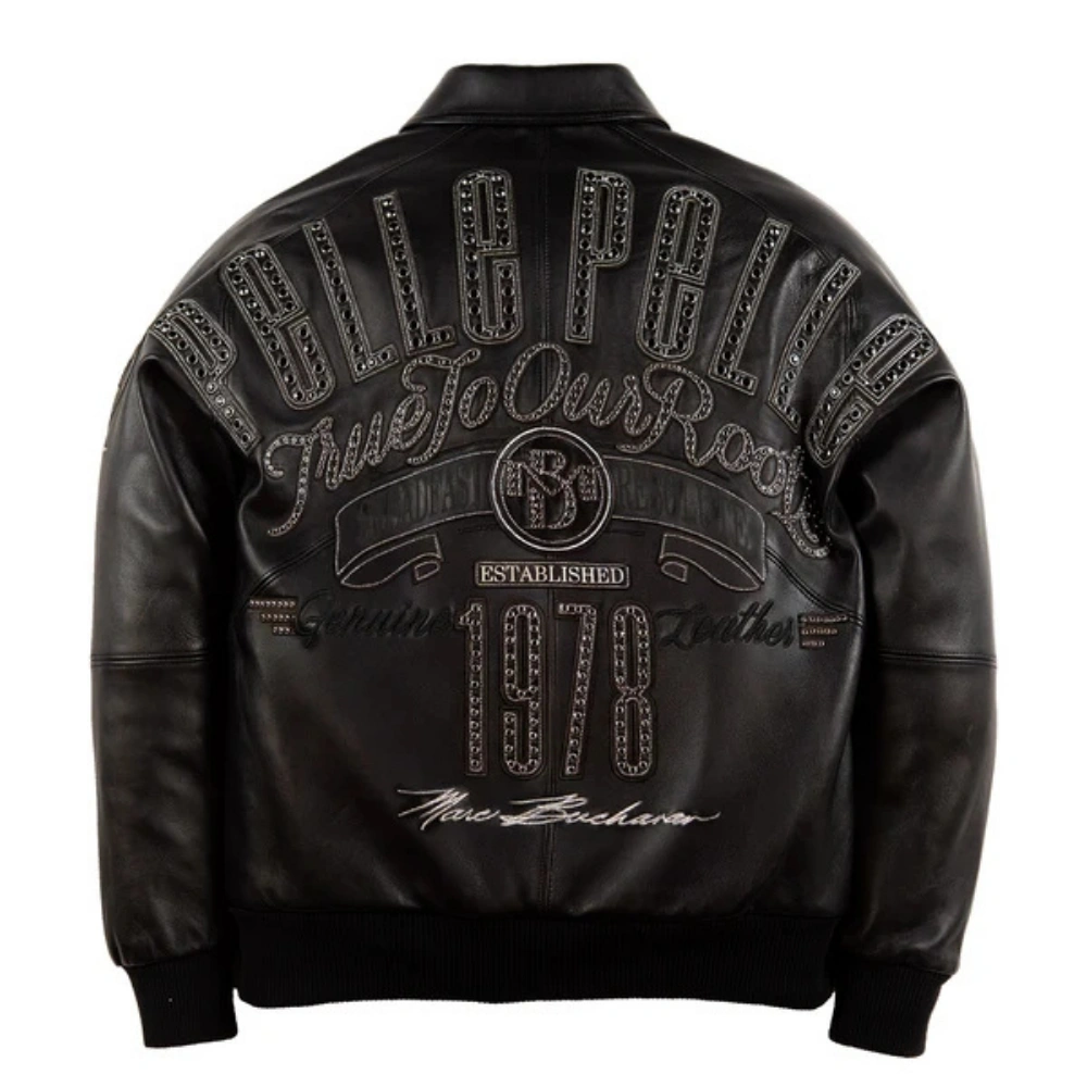 Pelle pelle true to our roots 1978 black leather jacket-1