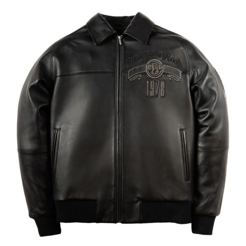 Pelle pelle true to our roots 1978 black leather jacket