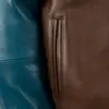 Pelle pelle true to our roots 1978 brown teal leather jacket-5