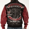 Power & Speed 1978 Pelle Pelle World's Finest Jacket Red and Black