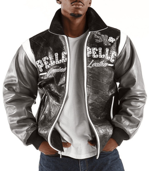 Street King Mens Pelle Pelle Est 1978 Genuine Black  Leather Jacket