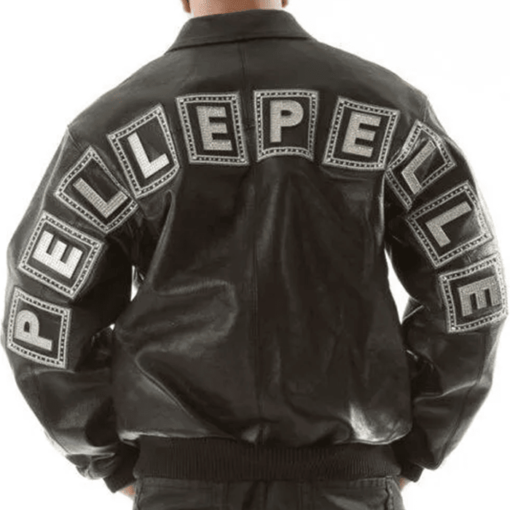 Pelle Pelle Jeweled Black Jacket