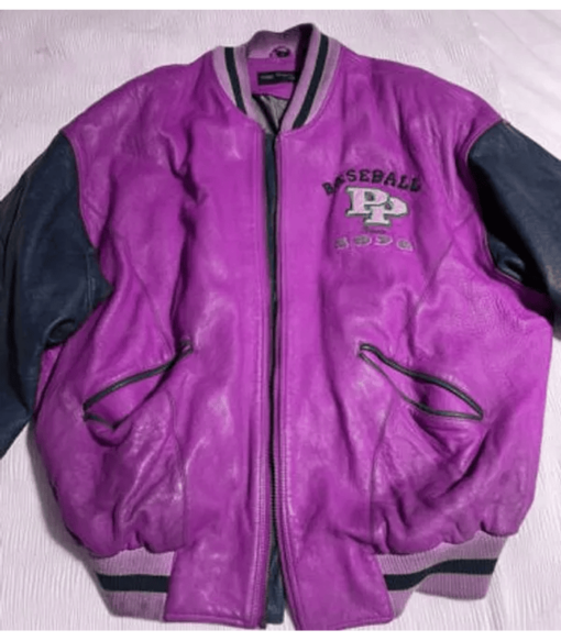 Pelle Pelle Authentic Baseball Urban League Purple Jacket