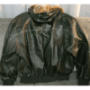 Pelle Pelle Black Fur Hooded Leather Jacket