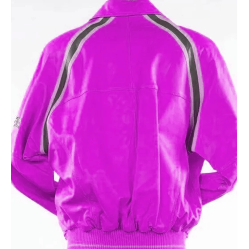 Pelle Pelle Bright Pink Varsity Jacket
