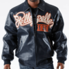 35th Anniversary Vintage Pelle Pelle Leather & Denim.co Blue Jacket