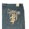 Vintage Pelle Pelle Hip Hop 1990s Baggy Blue Jeans