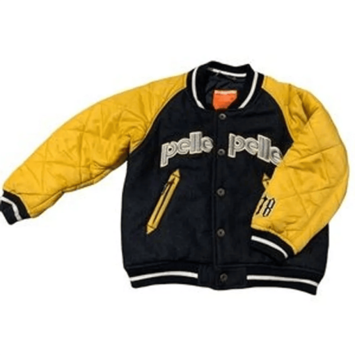 Vintage Pelle Pelle Varsity Wool Bomber Jacket