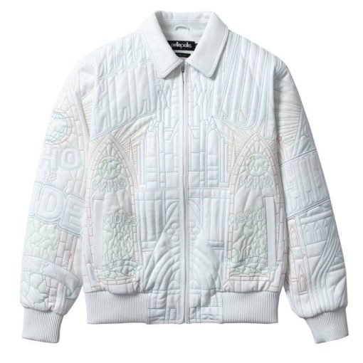 White Pelle Pelle Who Decides War Jacket