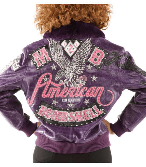 Women’s Pelle Pelle American Bombshell Purple Jacket
