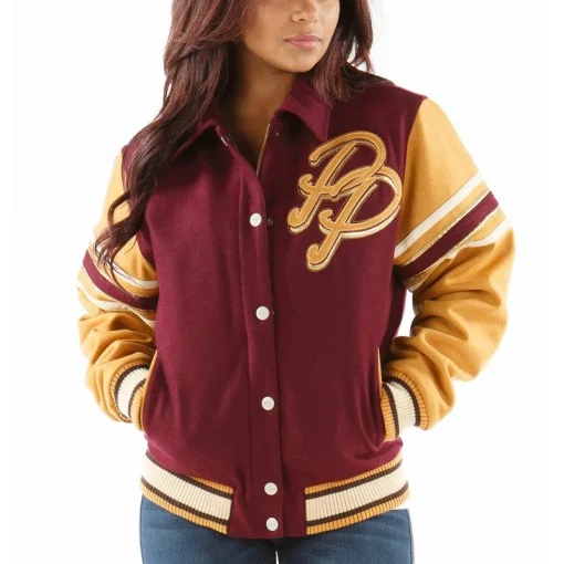 Women's Pelle Pelle Limited Edition Vintage MB 1978 Maroon Wool Jacket