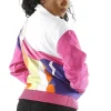 Women’s Pelle Pelle Pink and White Picasso Wool Jacket