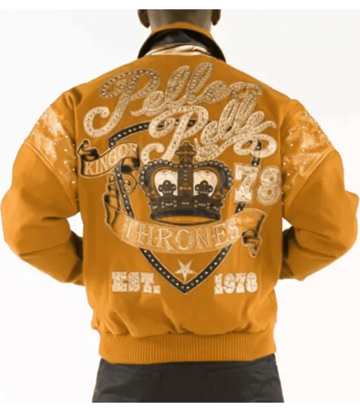 Pelle Pelle Mustard King Of Thrones 1978 Jacket
