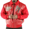 Pelle Pelle Mens Steadfast Resolute Red Wool Jacket